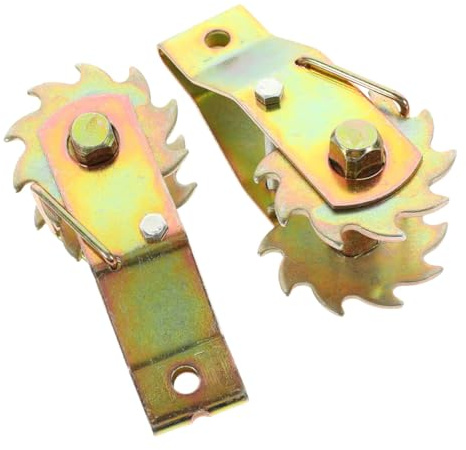 NUOBESTY 2pcs Heavy Duty Wire Tensioner Tool Made of Steel for Garden Wire Fencing and Greenhouses and Prevents Loosening Outdoor Decorations Cable Strainer