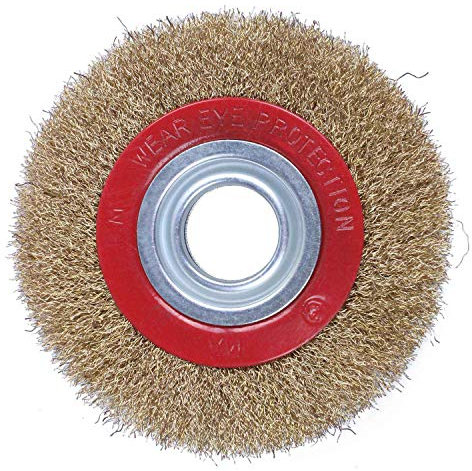 Gaoominy Wire Spazzola Per Smerigliatrice Da Banco Smerigliatrice Polacca dattatore nelli, 6 Pollici 150Mm