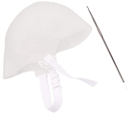 LALAFINA 2sätze Silikon Haarfärbehut Mit Nadel Wiederverwendbare Färbemütze Für Strähnen Lösung Zum Färben Von Haaren Mit Natürlichem Look