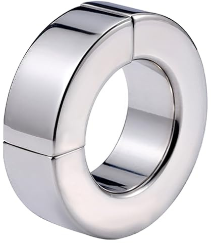 Anillo de placer para hombres anillo de testículos anillo de testículos pesado camilla de bolas de acero anillos para el pene extremos camilla de bola para hombres camilla de testículos FOPS N05-20
