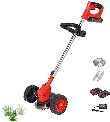 Unkrautabzieher Elektrisch 850W - Tragbares Outdoor-Gartengerät mit Rädern und langem Griff für Rasen, Terrassen, Einfahrten - Verstellbar/Drehbar für einfache Reinigung zwischen Platten,
