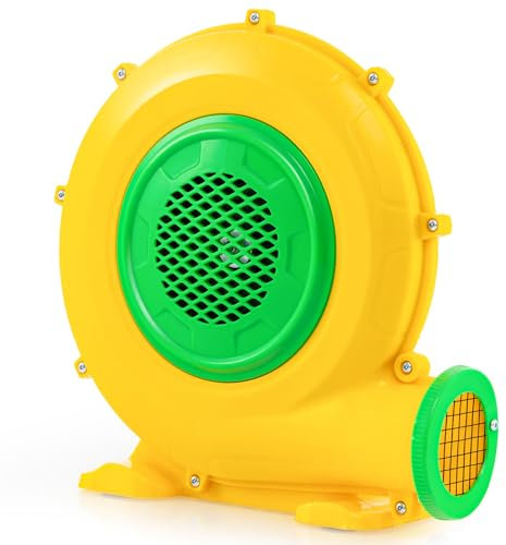 COSTWAY Air Blower, 550W/680W/950W Bouncy Castle Pump Fan, Electric Inflatable Bouncer Blowers for Inflatable Bounce House, Waterslide, Jumper Slides (550W)