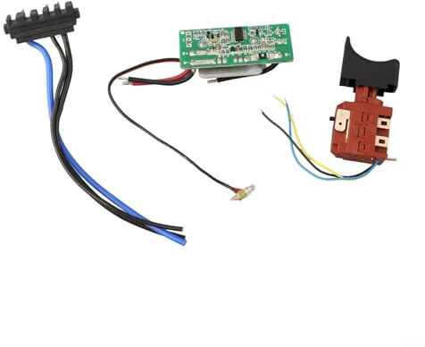 Actualiza tu juego de herramientas con un conector de placa de control de taladro de repuesto fiable para todos los modelos relevantes para WORX