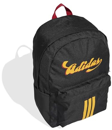 adidas Unisex TIRO GRAPHIC BACKPACK II, black/collegiate gold, One size