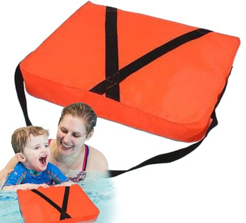 Cuscino Salvagente da Lancio per Barche | Cuscino Galleggiante Multiuso | Salvagente Con Dispositivo Di Salvataggio A Cinghia Per Nuoto, Mare, Piscina, Tavola Da Paddle, Canoe E Molo