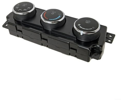 Commutateur de module de contrôle de température de chauffage pour Dodge pour Ram 1500 2009 2010 1 pièce pièce en plastique 55056826AB compatible avec les numéros OE 55056826AC AD AE