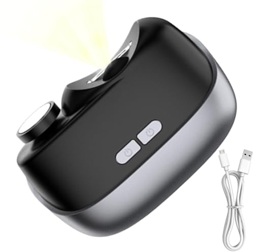 Kixolazr Tagliaunghie Elettrico Per Unghie Dei Piedi,2 Velocità Lucidatore Per Unghie - Con Luce LED Tagliaunghie Elettrico Per Adulti Design Di Accumulo Residui | Per Donne, Uomini, Anziani