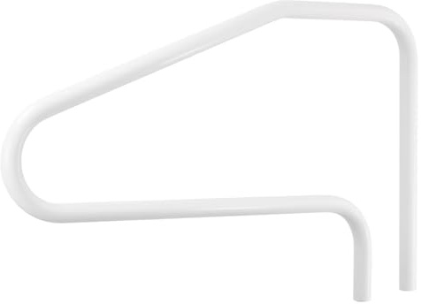 VEVOR Barandilla Robusta para Piscina, Soporta hasta 100 kg, Acero Inoxidable, Soldadura sin Juntas, Montaje Empotrado o Sobre Base, para Piscinas, Parques Acuáticos y Spas, 1220 x 48 x 813 mm