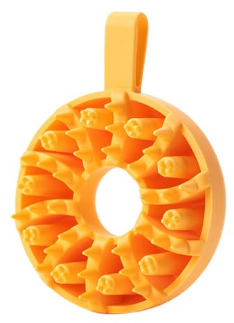 Tyinerc Spazzola massaggiante per shampoo, spazzola per la cura delle setole flessibili, spazzola per il lavaggio e il massaggio per capelli lunghi e corti, per casa, viaggi, hotel, bagni, donne