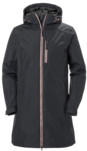 Helly Hansen Mujeres W Chaqueta de invierno larga Belfast, Ébano, XL