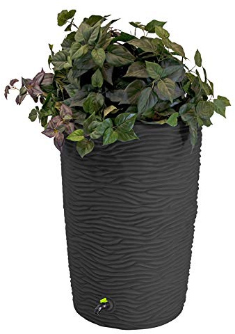 Good Ideas Impressions Eco Palm 50 Gallon Rain Saver - 100% Recycled Material