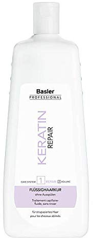 Basler Keratin Repair Flüssighaarkur Sparflasche 1 Liter - Ergiebige Größe | Leave in Haarpflege
