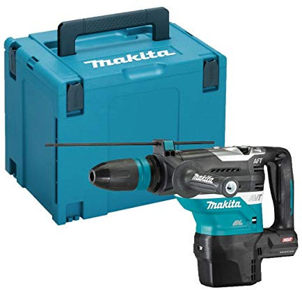Makita HR005GZ01 40V Max Li-ion XGT Brushless Rotary Demolition Hammer Supplied in a Makpac Case – Batteries and Chargers Not Included