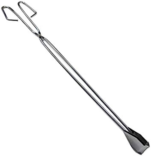 2 pinze per raccogliere i rifiuti in acciaio inox, con manico lungo, pinze a forbice, pinzette portatili per aiutare a raccogliere la spazzatura, 60 cm