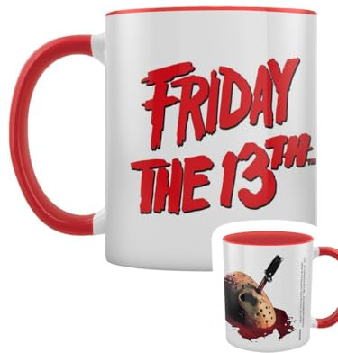Friday The 13th (Stabbed) Red 311.8 g/315ml Coloured Inner Mug