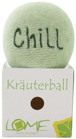 Lome Kräuterball - Knetball mit Bio Lavendel - Handtrainer Antistressball - Duft Anti Stress Bälle - Knautschball Kinder und Erwachsene - Motorikball