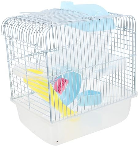 Supvox Doppelstöckiger Rattenkäfig Für Kleine Haustiere Zum Schlafen Spielen Und Ausruhen Mit Rattenplattformkäfig Und Hamsterversteckkäfig Geeignet Als Geschenk Für Hamster Und Ratten