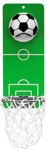 Sarini Magnetic Bottle Opener with Catcher, Football Wall Mounted Metal Beer Opener, Novelty Beer Gift Ideas for Men Dad Husband Him, Perfect for Home Bar Accessories, Pub