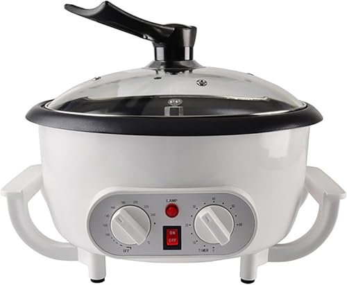 Household Coffee Bean Roasting Machine, 800G Household Coffee Roaster Machine Electric Coffee Bean Roasting Temperature Small Stainless Steel Coffee Baking Machine for Coffee