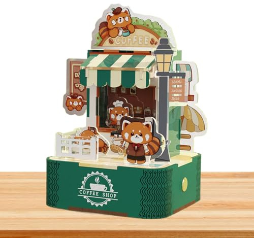 Puzzles,Puzzles | Lámpara de Mesa de de acrílica,Lámpara de Escritorio de Dormitorio, Kit de construcción de maquetas, luz Nocturna Linda para el hogar, el Dormitorio, la Tabl