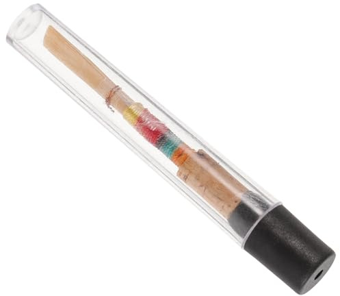 Rohrblatt für Oboe aus Kupfer, Langlebiges Instrumentenzubehör | Natürliche Reed Ausführung, Klarer Klang und Satte Tonfarbe, für Anfänger und Studenten Zufällige Farbe
