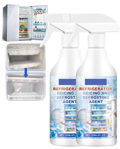 Defrosting Spray For Fridge Freezer,Refrigerator Defrosting Deicer Spray,Freezer Defrosting And Deicing Spray,Refrigerator Defrosting Spray,Refrigerator Cleaner Inside Spray,Fast Defrost Removal (2)