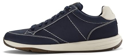 Clarks Townview Lace para hombre, Nubuck azul marino., 40 EU