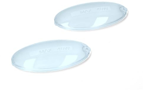KGA SUPPLIES 2 X Cooker Hood Lamp Light Bulb Diffuser Lens Cover Plate Plates Compatible with Electrolux