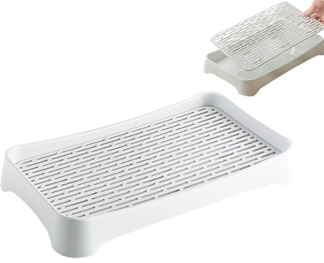 Kaninchen-Toilette – robuste Hasen-Töpfchenbox, langlebige Kaninchenkäfig-Katzentoilette | Kleine Katzentoilette für Meerschweinchen, Kaninchen, Hamster, Chinchillas und Frettchen, Katzentoilette für