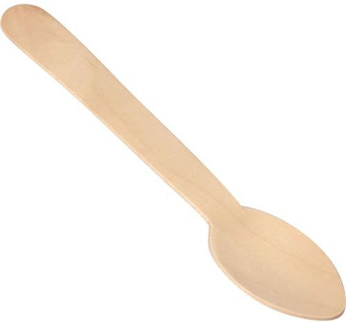 ALGON | 50 Cucharas de Madera para Café Utensilio Artesanal y Ecológico - Cucharas Madera Café 13,8 cm Ideal para Azúcar, Té y Especias, Diseño Ergonómico y Resistente