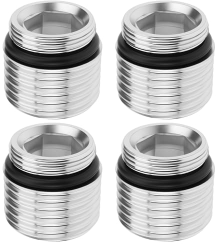 Create idea 4 Stück M18 X 1,0 Mm auf 1/2 Wasserhahn-Adapter-Gewindeanschluss für die Meisten Küchenarmaturen