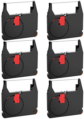 BIGGER Kompatibles korrigierbares Farbband, Ersatz für Porelon 11463 IBM Wheelwriter 3, 5, 6, korrigierbares Mylar-Schreibmaschinenband, separat versiegelt, 6 Stück