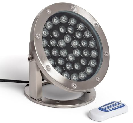 LEDKIA LIGHTING LED-Strahler Tauchfähig RGB 36W Oberfläche 12V DC RGB