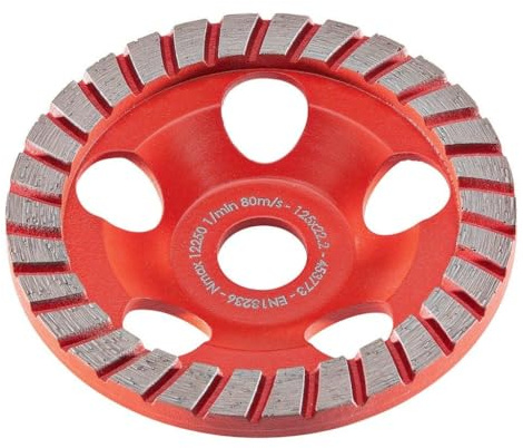 Flex A453.773 Muela Abrasiva Diamante Turbo-Jet Ii 125 per fai da te e professionisti, progettato per lavori di riparazione, installazione e officina