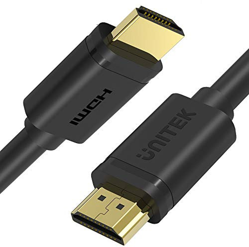 UNITEK HDMI 2.0 HDMI High Speed M/M 4K kurzes Kabel 0.5M Y-185M / Maximale Auflösung: 4K @ 120 Hz/Farbe: schwarz/Vergoldete Anschlüsse/PVC / 100% Kupfer
