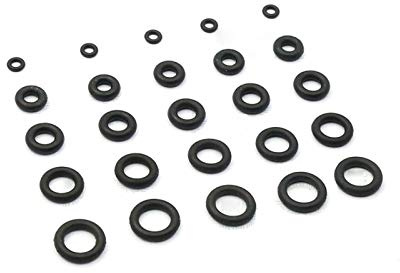 Lcuihong-Arandelas de Anillo tórico Tolera de Goma NBR NBR 100pcs, Sellos de Sellado de Alta Temperatura del Anillo de Sellado de Goma de Silicona, M2 M3 M4 M5 M6, Resistente al Desgaste
