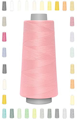 Nähmit - Gütermann Overlockgarn Toldi-Lock 2500m / Toldilock + GRATIS FARBKARTE (20-4990-hellrosa)