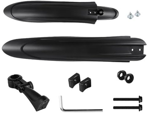 Kotflügel-Schutzblech, Schnellspanner-Schutzblech für Radfahren, Regenschutz, Vorder-/Hinterrad-Spritzschutz, Kiesschutzbleche für Wasser und Schmutz