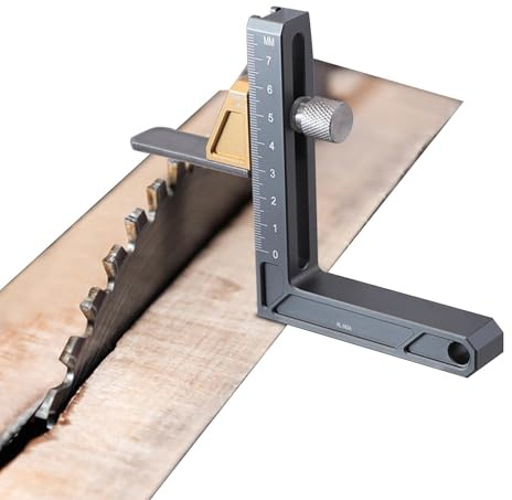 Table Saw Height Gauge, Multifunctional Precise Depth Meter, Compact Depth Measuring Tool, Woodworking Measurement Tools, Precise Table Saw Depth Gauge, Table Saw Depth Measuring Tool