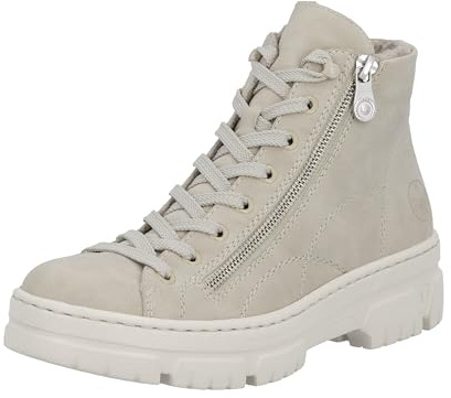 Rieker Schnürstiefel Beige