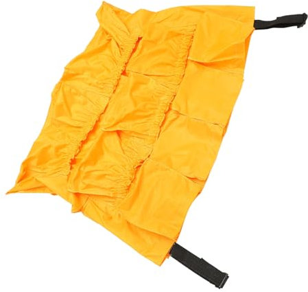 PartyKindom Heavy Duty Vinyl Trash Bag for Garbage Bins Outdoor and Indoor Storage for Wheelie Bin Liners and Cleaning Tasks