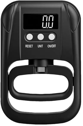 Tester di forza presa da 265 libbre/120 kg Dinamometro elettronico for fitness mano digitale Misuratore intelligente