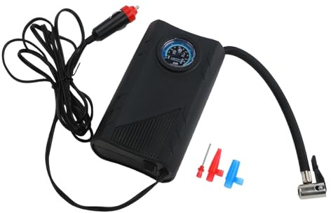 JoyousMall Elektrischer Luftkompressor für Autoreifen, tragbarer Reifenfüller mit Digitalanzeige, 120W 150PSI 50L/min, 12-72V Luft für Motorrad u