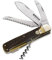 Böker 110649 Plus Unisex – Erwachsene Quadro Cpm Jagdmesser, Braun, Standard