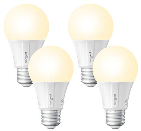 Sengled Smart Light Bulbs, Zigbee Hub Required, Works with Alexa and SmartThings, Voice Control with Google Home and Echo with built-in Hub, Soft White 60W Equivalent A19 Dimmable Smart Bulbs, 4-Pack