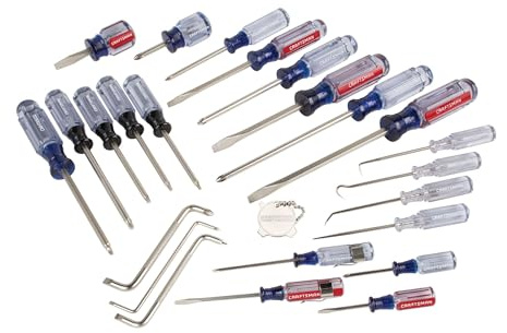 CRAFTSMAN Screwdriver Set, Assorted, 25-Piece (CMHT65046)