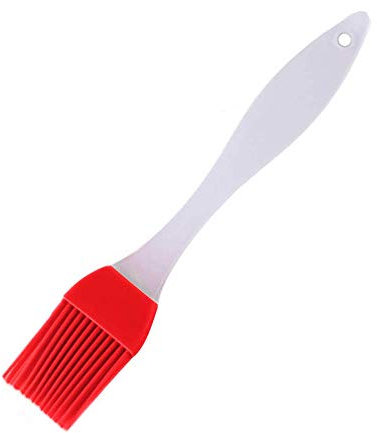 Pastry Brush Silicone,Grill Brush Basting Pastry Cooking Brush,Heat Resistant Oil BBQ Flexible Red