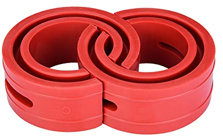 Amortisseur de Voiture, 2pc Voiture Rouge Amortisseur Tampon Ressort Pare-Chocs Coussin TPE Amortisseurs de Voiture Type A-F(C)