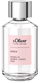 s.Oliver® Pure Sense Women | Eau de Toilette - puristisch und klar - ein Duft, der die eigene Natürlichkeit und Weiblichkeit nach außen trägt | 50ml Natural Spray