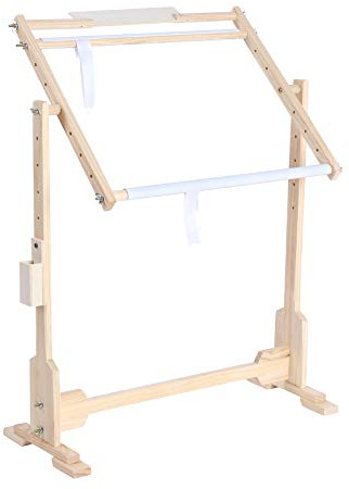 Ejoyous Tapestry Stand, Medium Stand Adjustable Stand Cross Stitch Stand Wooden Cross for Home